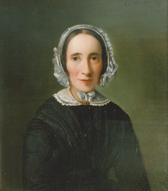 Portraits Of Mr. And Mrs. de Vries by Leonard de Koningh, 1849